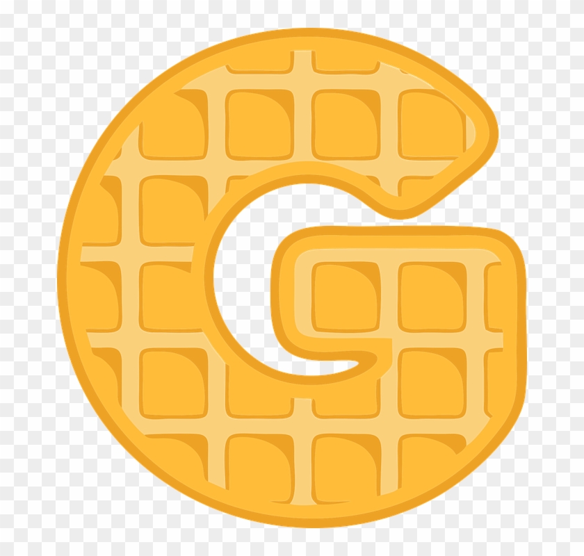 G, Alphabet, Waffle, Letter, Typography, Text, Font Clipart #1125200