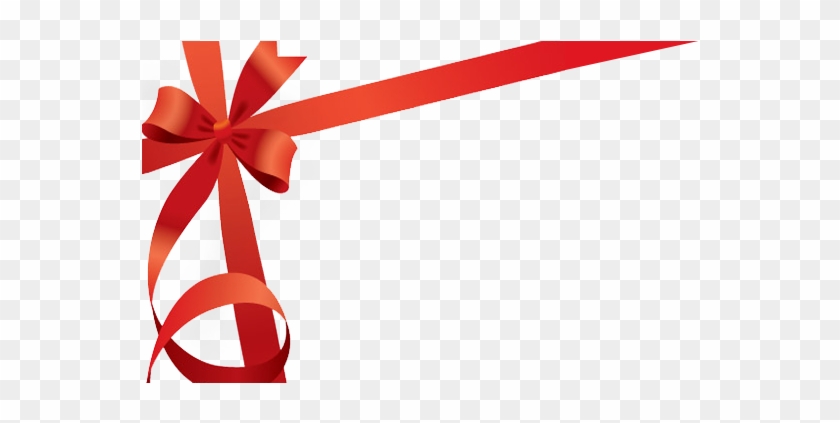 Corner Gift Ribbon-png - Corner Gift Ribbon Png Clipart