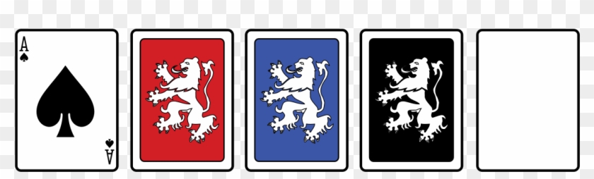 Ace, 3 Card Backs And A Blank Card - Ajuntament De La Llagosta Clipart