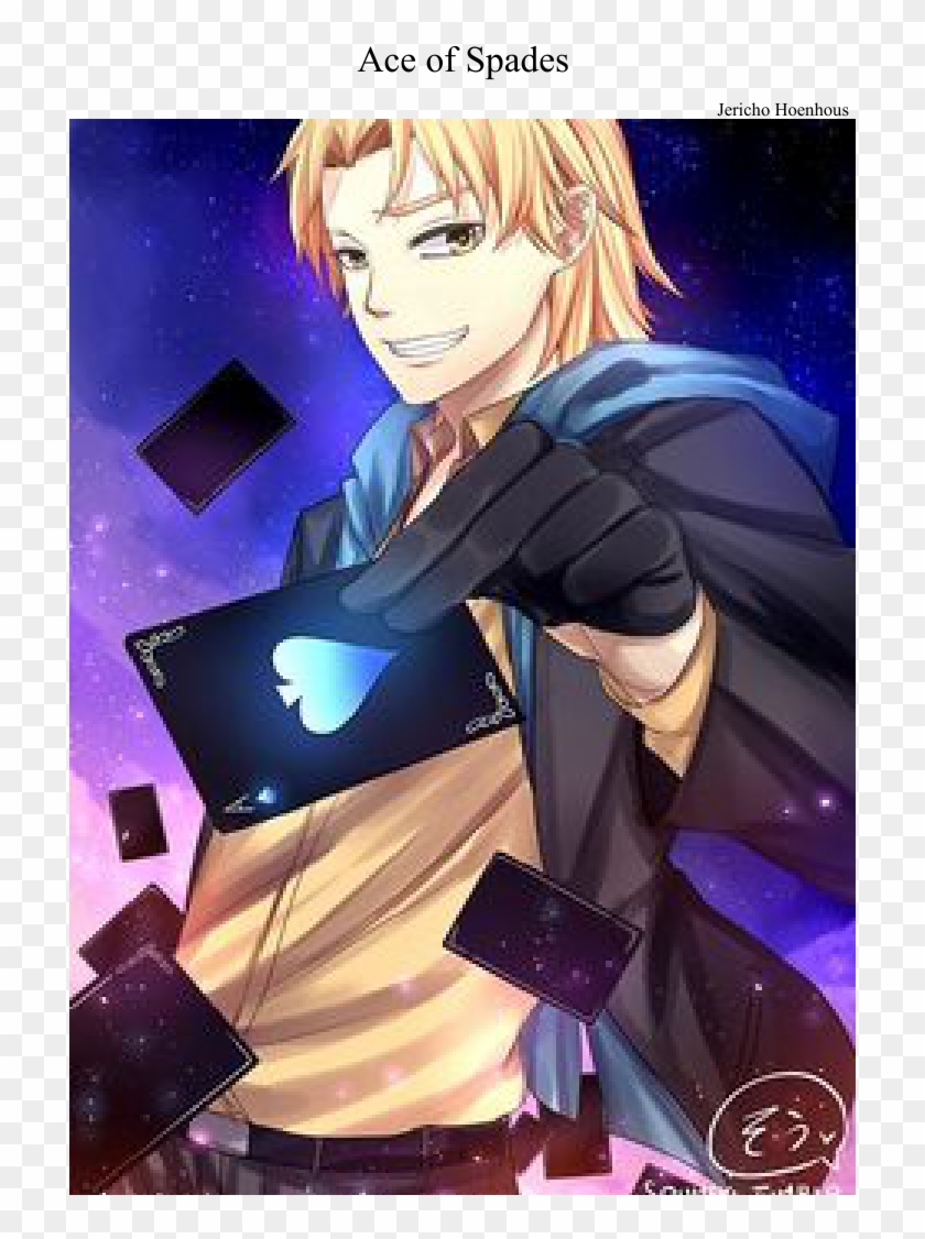 Print - Anime Ace Of Spades Clipart