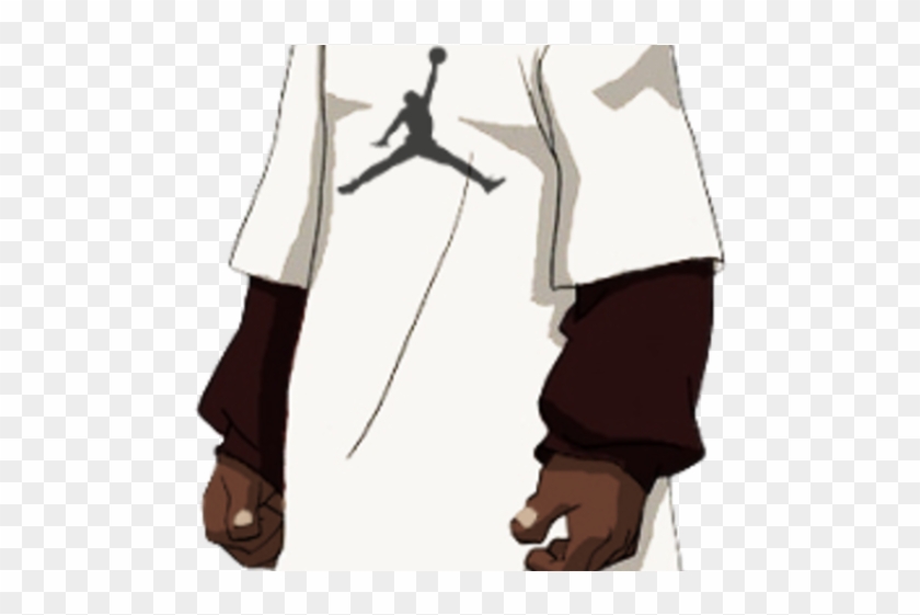 Xenoblade Chronicles Clipart Michael B Jordan - Boondocks Characters With Jordans - Png Download