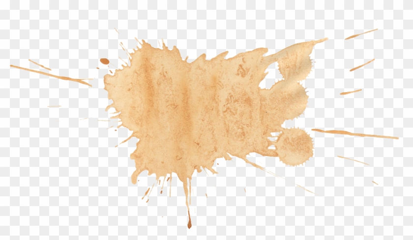 Splatter Png Transparent Onlygfx Com Free - Brown Paint Splash Png Clipart