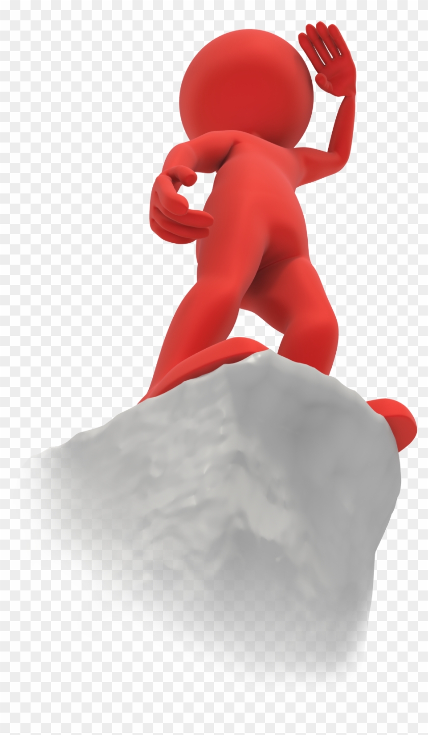 Images For Thinking Man Png - Goal And Vision Difference Clipart