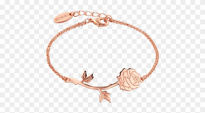 Beauty And The Beast - Beauty And The Beast Rose Bracelet Clipart #1126345