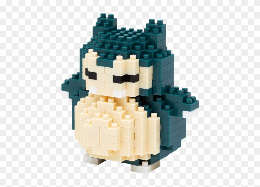 Snorlax Nanoblock Clipart