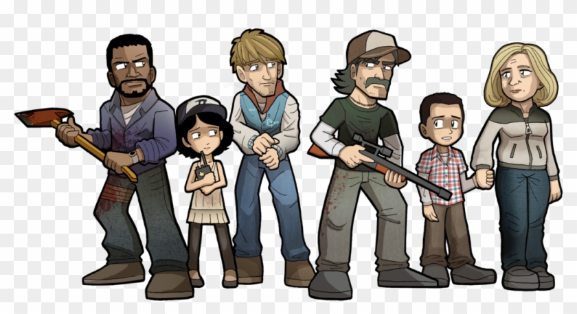 1024 X 527 7 - Walking Dead Game Png Clipart