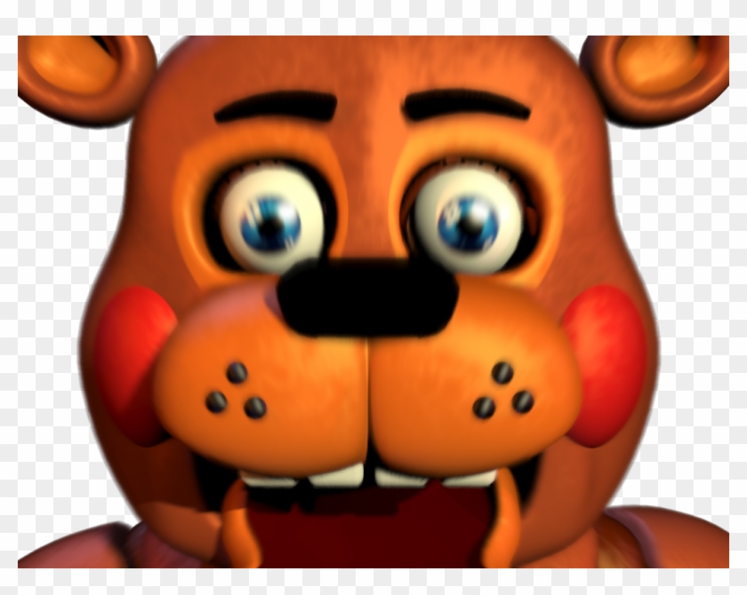 Freddy Fazbear Foxy The Pirate Balloon Boy Toy Bonnie - Fnaf 2 Toy Freddy Face Clipart #1126682