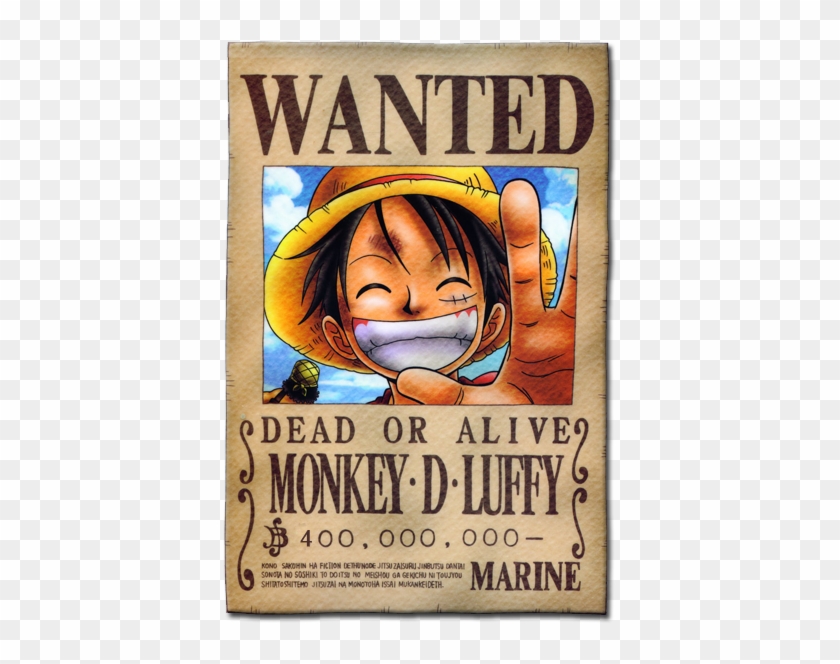 One Piece Blank Wanted Poster Clipart #1127171