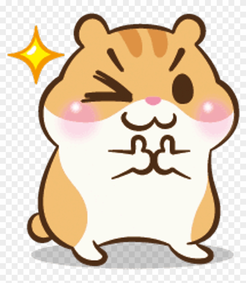 Hamster Sticker - Hamster Kawaii Clipart