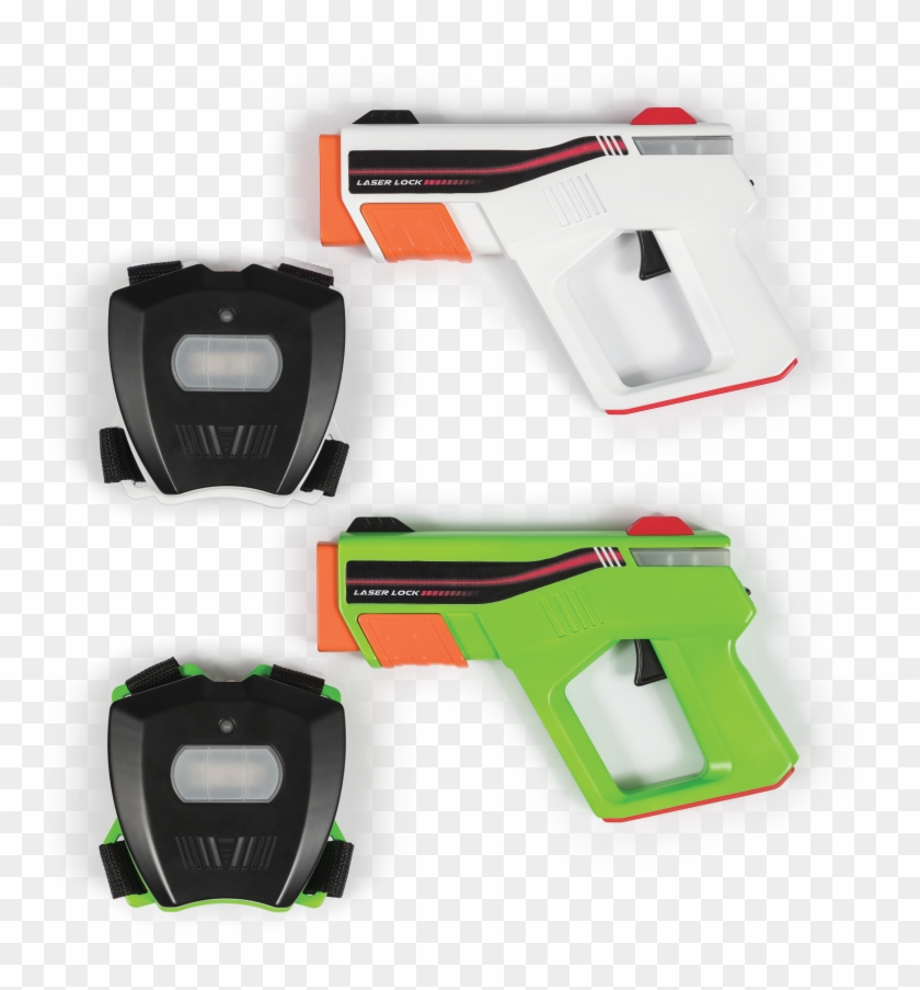 2 Player Laser Tag With Target Shootout - Laser Tag Clipart