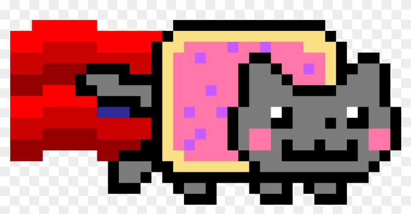 Nyan Cat Period - Пиксель Арт Нян Кэт Clipart #1127589
