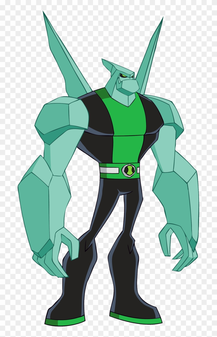 Dio Brando V - Ben 10 Aliens Diamondhead Clipart
