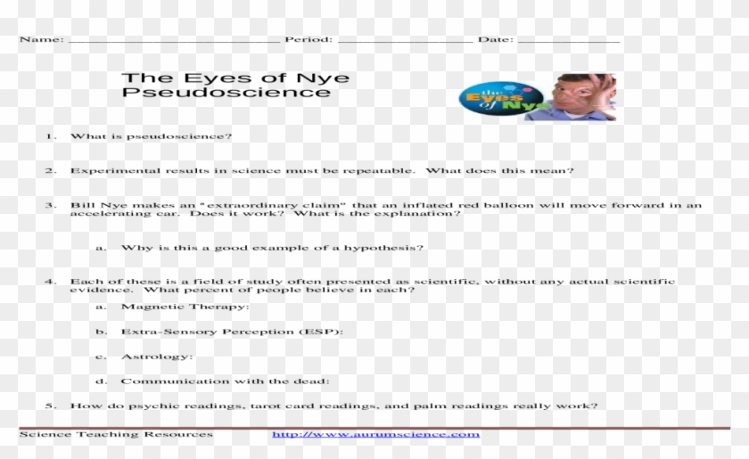 Pseudo Science Bill Nye Clipart