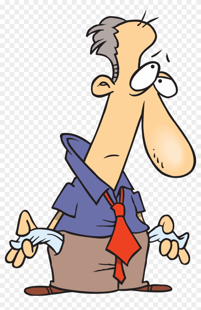 2000 X 2984 4 - Cartoon Person With No Money Clipart #1128072