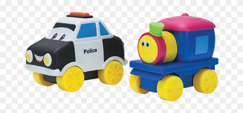 Bob The Train Police Car Toy Figure - Bob The Train Toys Clipart #1128311