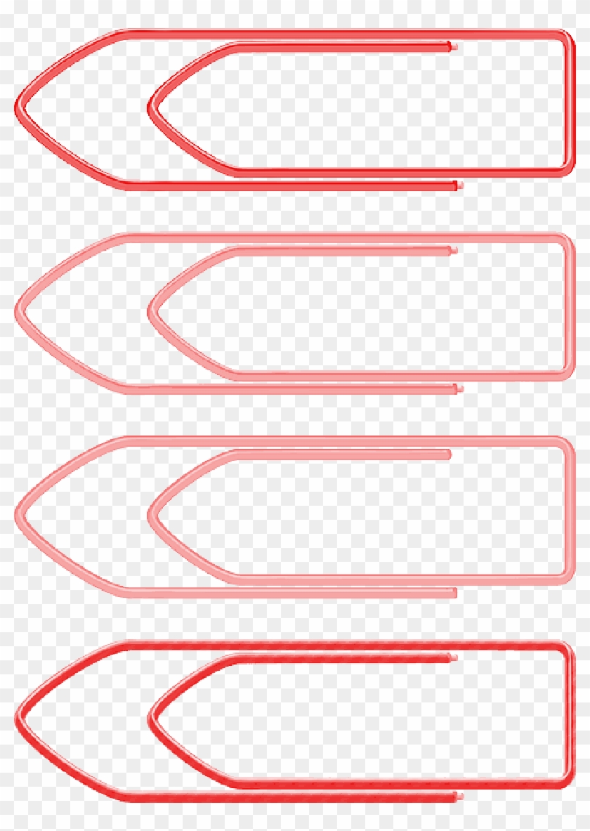 Education, Paper, Paperclip, Office, Pin, Clips - Parallel - Png Download
