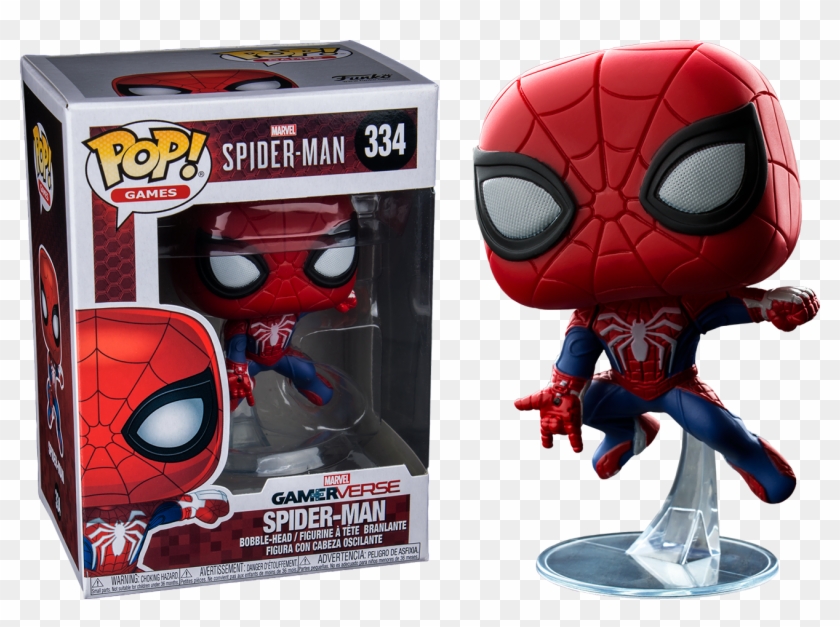 Marvel's - Spider Man Ps4 Funko Pop Clipart