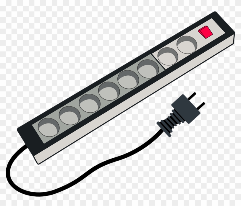 Extension Cord Cable Electronics - Extension Cord Clipart - Png Download #1128692