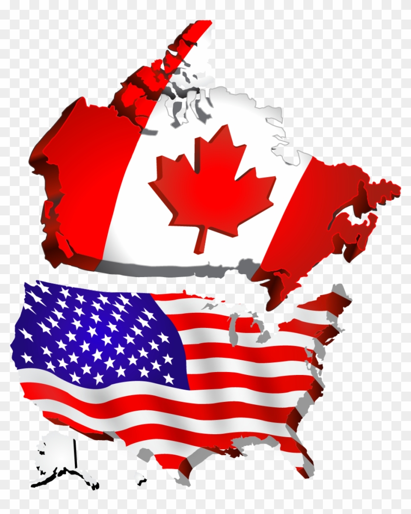 We're Also Proud To Say That While Building Our Solid - Map Of Usa And Canada Png Clipart #1128915