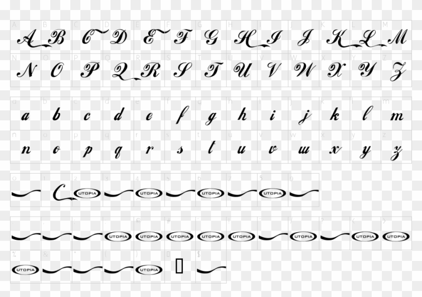 Character Map - Coca Cola Font Clipart