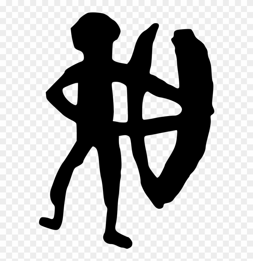 How To Set Use Rock Art Archer Svg Vector Clipart #1129175