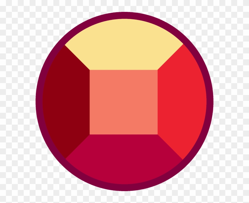 600 X 604 5 - Steven Universe Ruby And Sapphire Gems Clipart