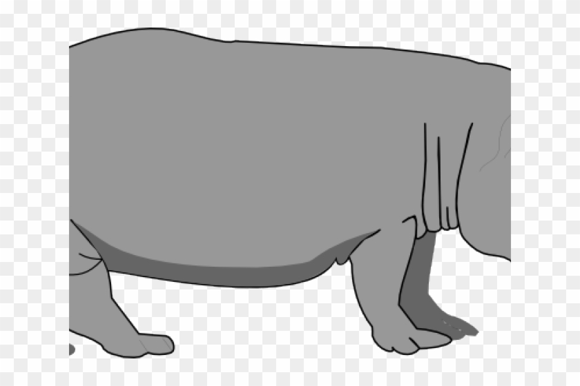 Hippopotamus Clipart Hippo Head - Clip Art - Png Download