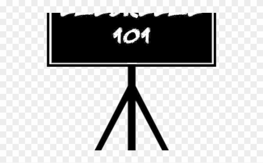 Eze Breeze 101 Chalkboard - Sign Clipart #1129430