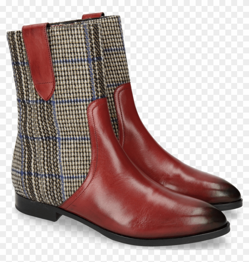 Ankle Boots Jessy 29 Ruby Textile Bambina - Melvin & Hamilton Clipart #1129508