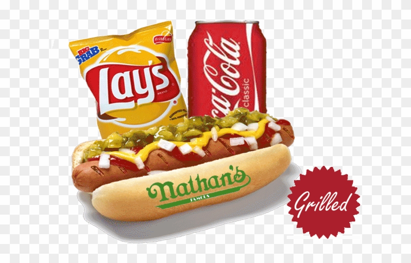 Svg Library Download Hotdog And Chips Clipart - Hot Dogs With Chips - Png Download