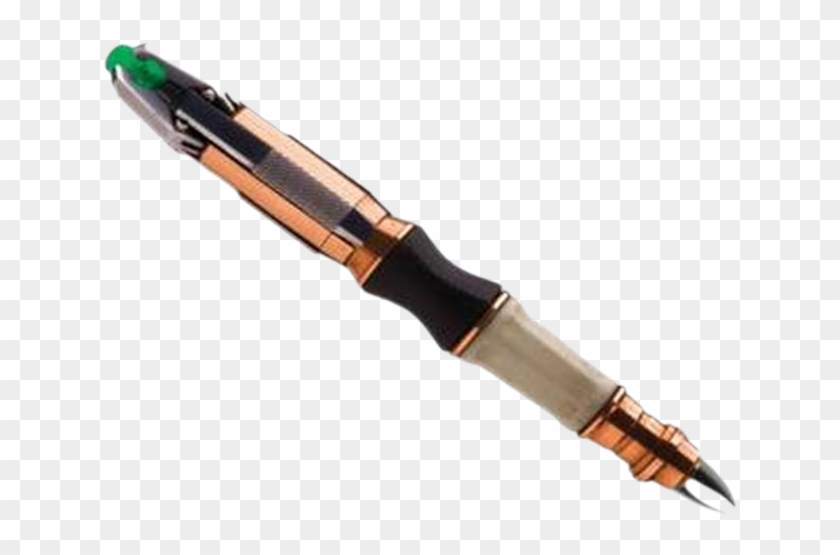 Sonic Screwdriver Ink Pen By Wow Toys - Sonic Screwdriver Pen Clipart #1129638