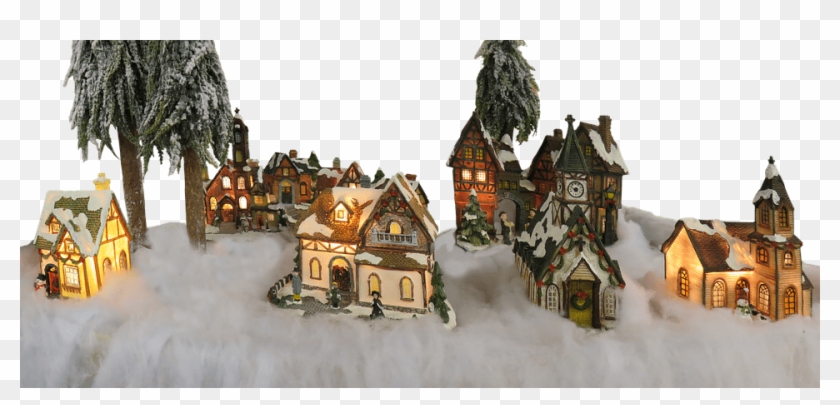 Chritstmas Houses - Christmas Day Clipart