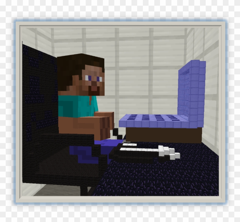 Be Minecraft, Align Your Body Correctly - Bedroom Clipart