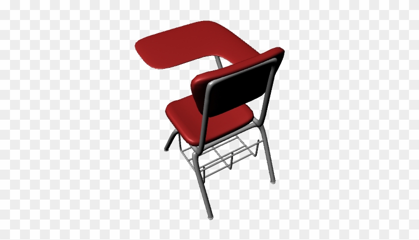 Student Desk Back View By Jenova85 Pluspng - Student Desk Back View Clipart