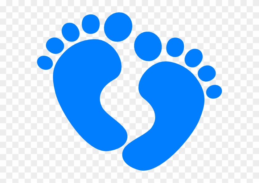 Baby Feet Clip Art At Clker - Baby Feet Clip Art - Png Download #1130596