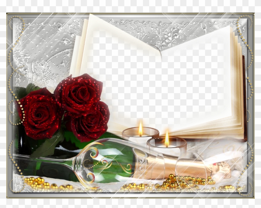 Romantic Love Frame Background Png - Background Hd Frame Png Clipart #1130764