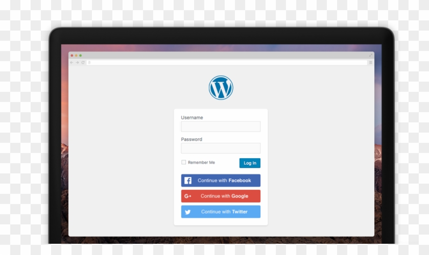 Nextend Social Login - Social Login Clipart #1131014