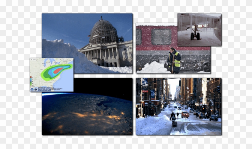 2016's 1st Snow Blizzard Serves As A “teachable Event” - Snow Clipart #1131049