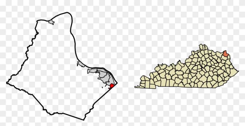 Map Of Kentucky , Png Download - Map Of Kentucky Clipart #1131094