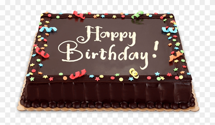 Chocolate Cake Png - Red Ribbon Square Cake Clipart