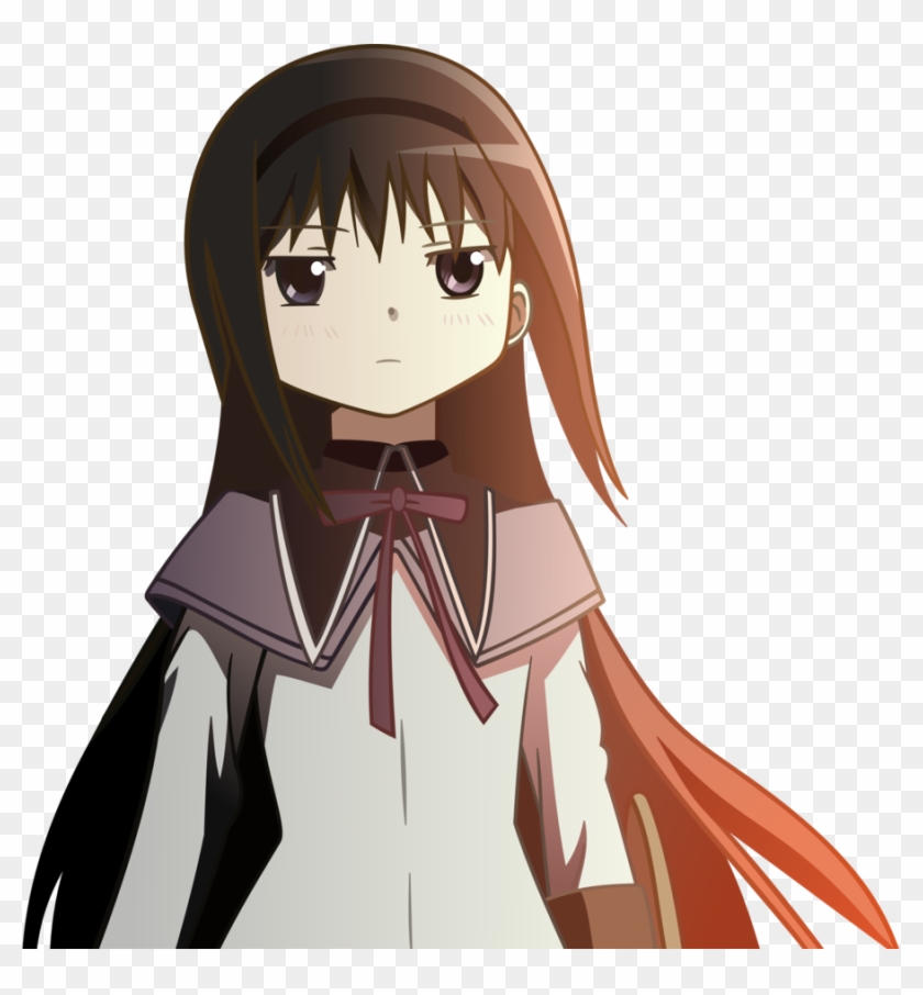 Homura Akemi - Homura Akemi Close Up Clipart