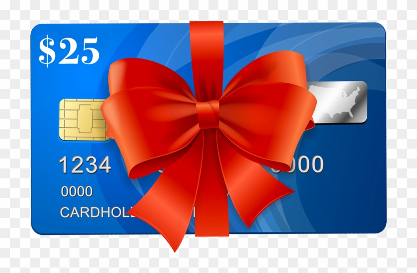 Free $25 Gift Card - $25 Visa Gift Card Png Clipart