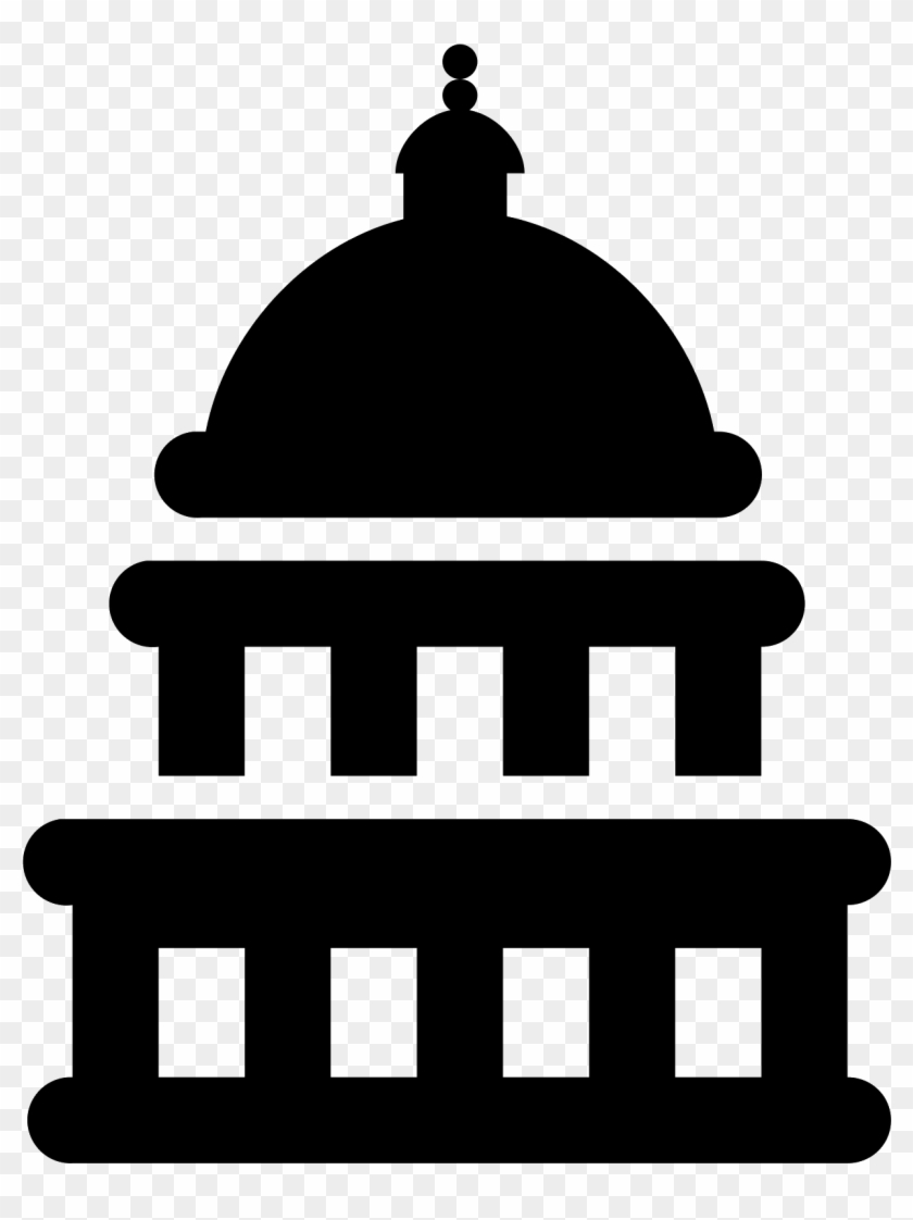 United States Capitol Dome United States Congress Computer - Us Capitol Building Symbol Clipart