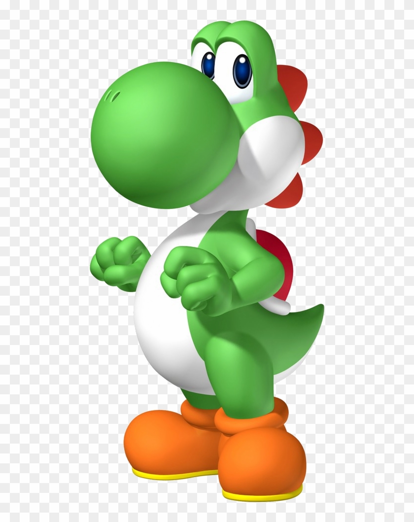 501 X 1000 14 - Mario Characters Yoshi Clipart #1132871