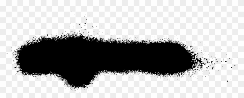 Spray Paint Streak Png - Monochrome Clipart #1133095
