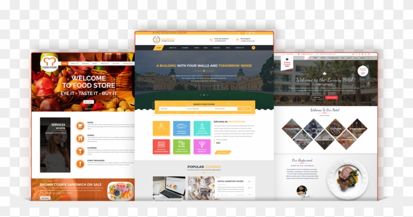 Multipurpose Wordpress Themes - Online Advertising Clipart #1133546