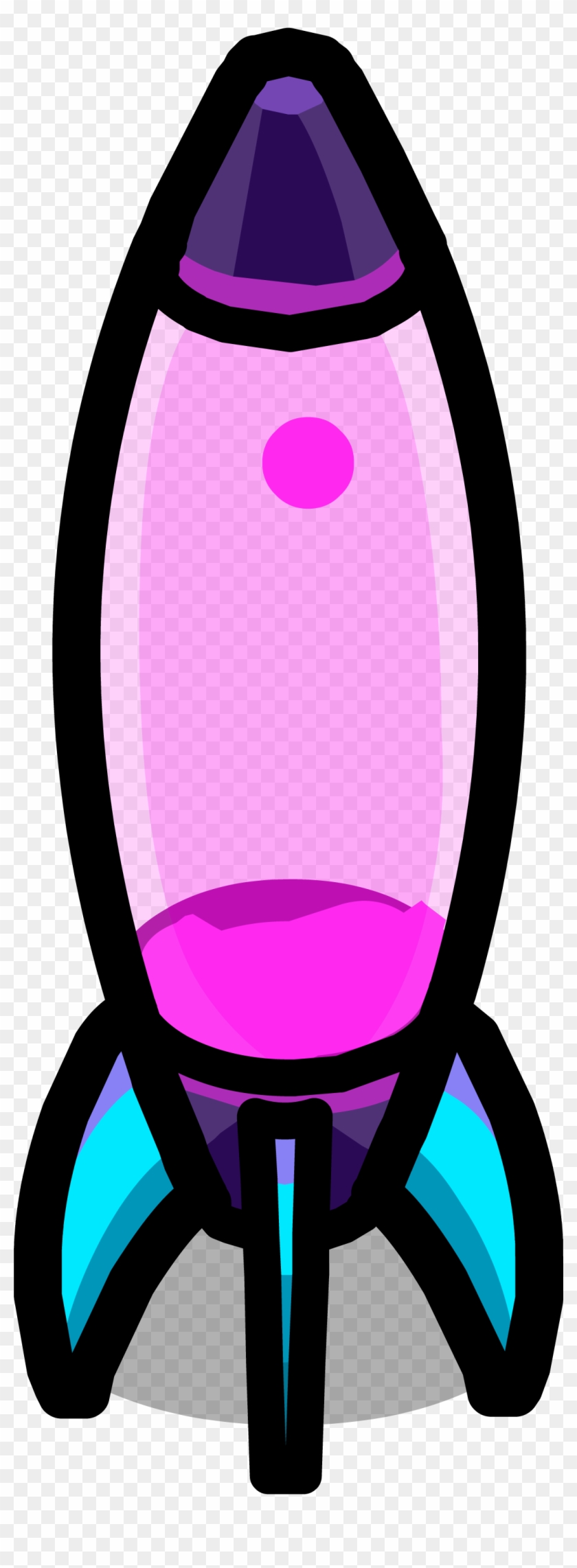 Rocket Ship Png - Lava Lamp Cartoon Png Clipart