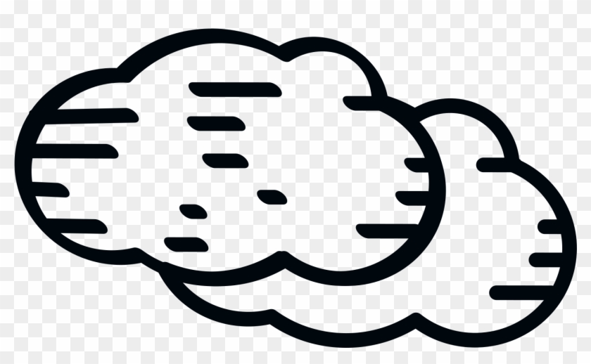 Cloud Vector Outline - Icon Clipart