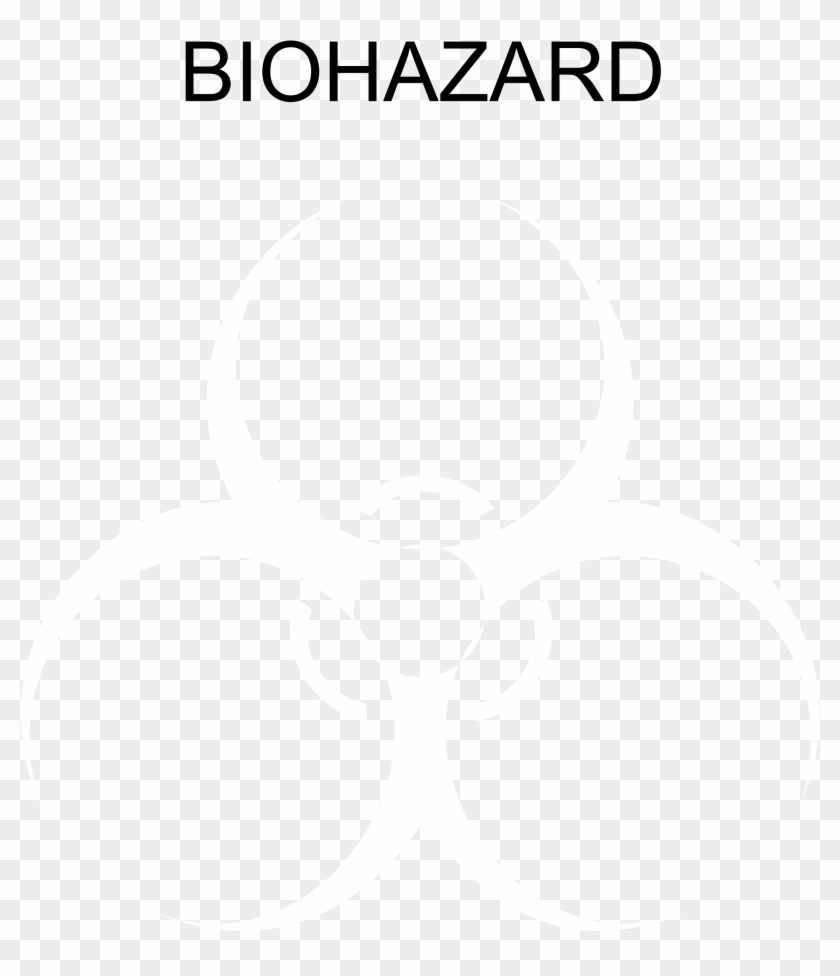 Biohazard 4188 Logo Black And White - Not Install Smart Meter Sign Clipart #1133835