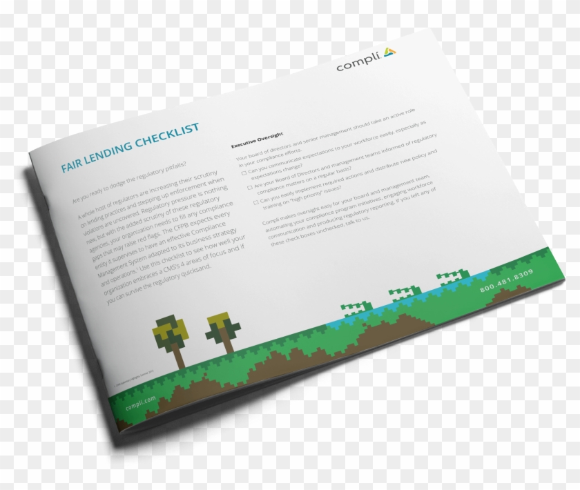 Fair Lending Checklist Cover Transparent - Graphic Design Clipart #1134261